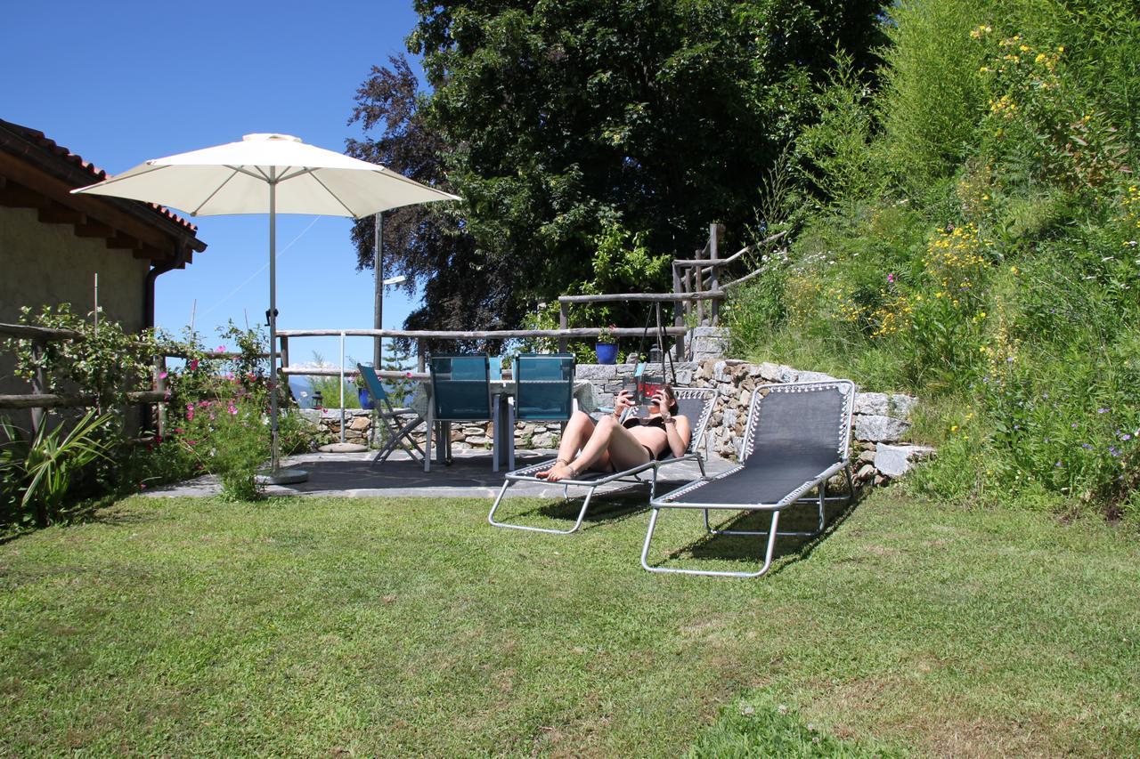 Vila Casa Al Sasso Bedigliora Exteriér fotografie