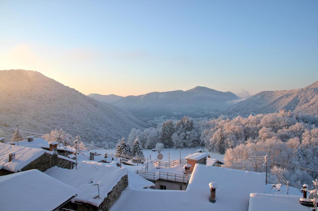 Vila Casa Al Sasso Bedigliora Pokoj fotografie